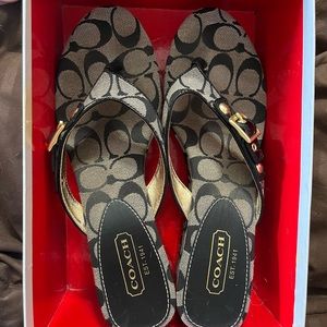 Coach “Gracy” Sandals (sz 10)